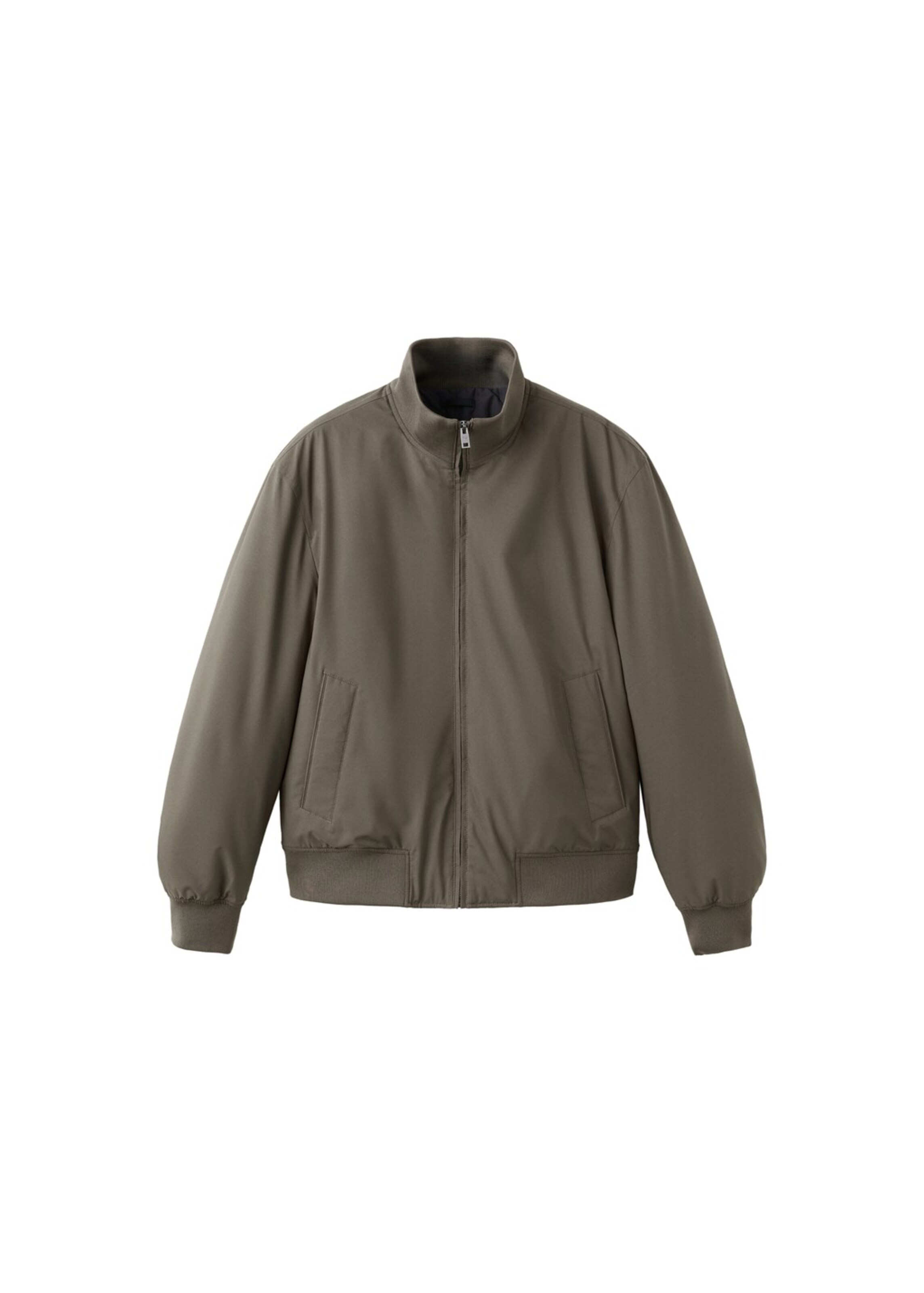 MANGO MAN Between-Season Jacket 'Ollie' in Green: front