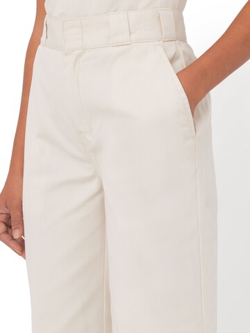 Regular Pantalon DICKIES en blanc