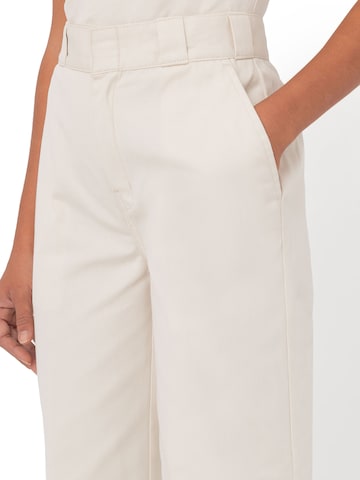 DICKIES Normalny krój Spodnie w kolorze biały