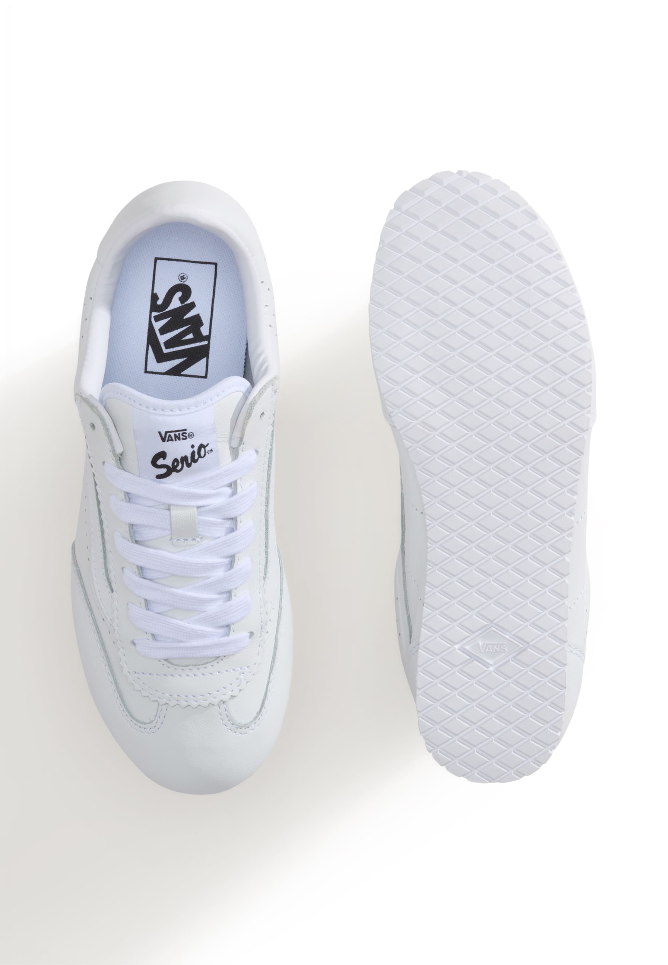 VANS Rövid szárú sportcipők 'Super Lowpro' - fehér