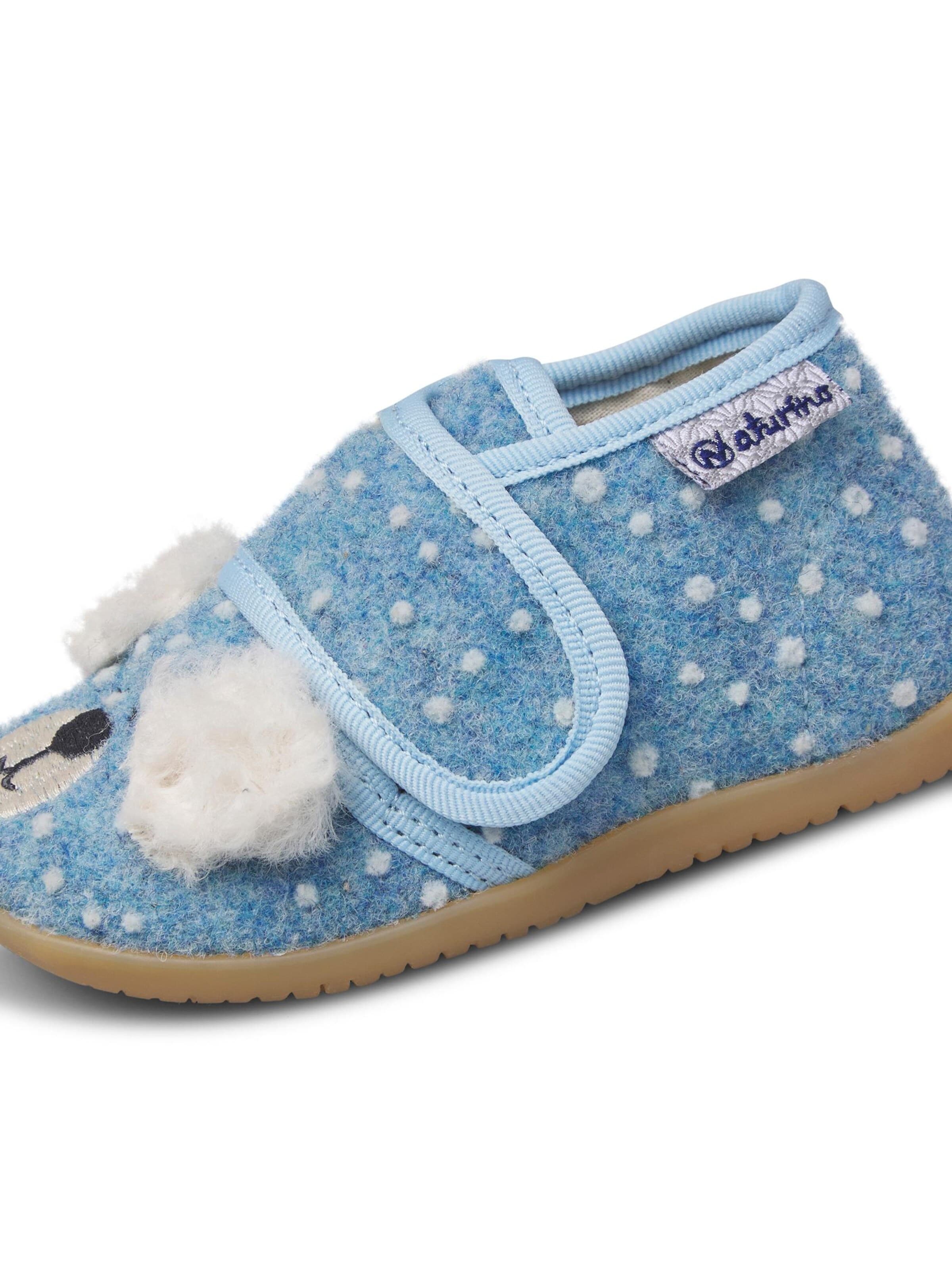 NATURINO Huisschoenen 'BIDAIM' in Blauw