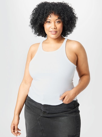 Cotton On Curve - Top em branco: frente