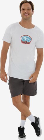 69Slam - Camiseta 'CAMISETA BOXY PLAY LOUD METER' en blanco: frente