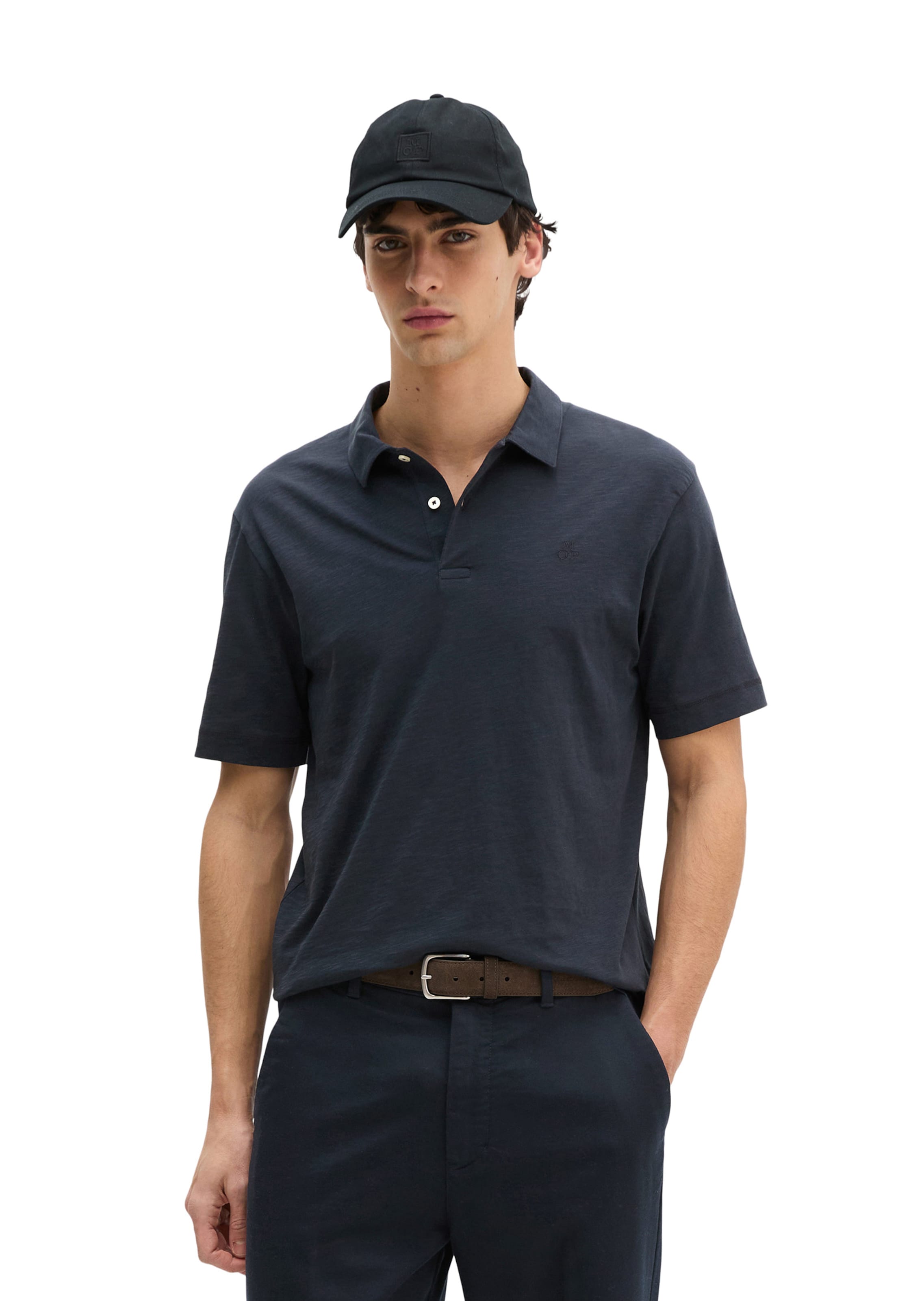 Marc O'Polo Poloshirt in Blau: Vorderseite