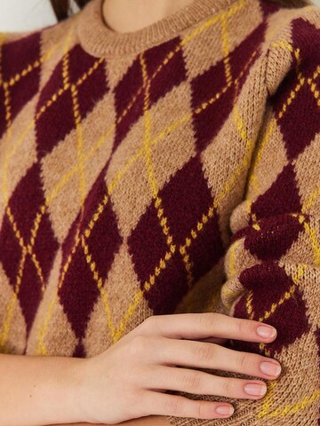 Pull-over Bianco Lucci en marron