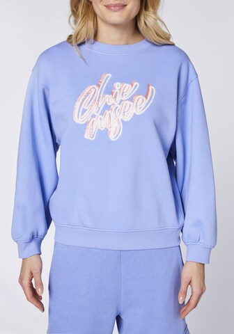 CHIEMSEE Sweatshirt in Blau