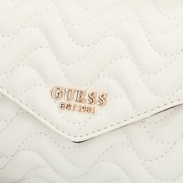Borsa a mano 'Melisandra' di GUESS in bianco