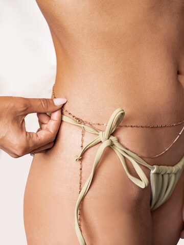 Hey Happiness - Cadena 'Celesto' en oro