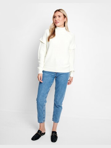 Threadbare Sweater 'Bella' in White