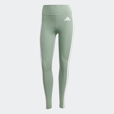 ADIDAS PERFORMANCE Spordipüksid 'Optime Essentials' mündiroheline / valge, Tootevaade