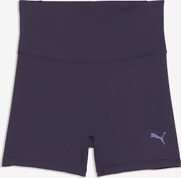 PUMA Skinny Sportshorts 'SHAPELUXE' in Lila: Vorderseite