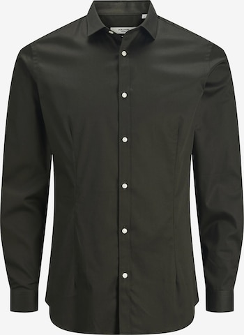 JACK & JONES Slim Fit Hemd in Grün: Vorderseite