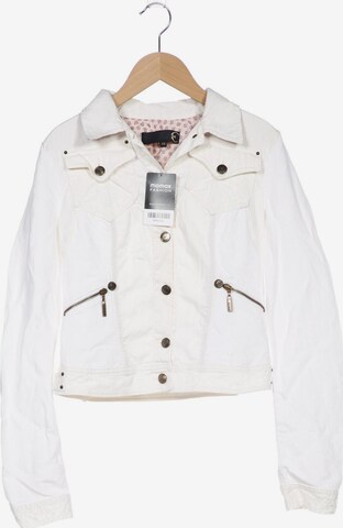 Just Cavalli Jacket & Coat in XS in White: front