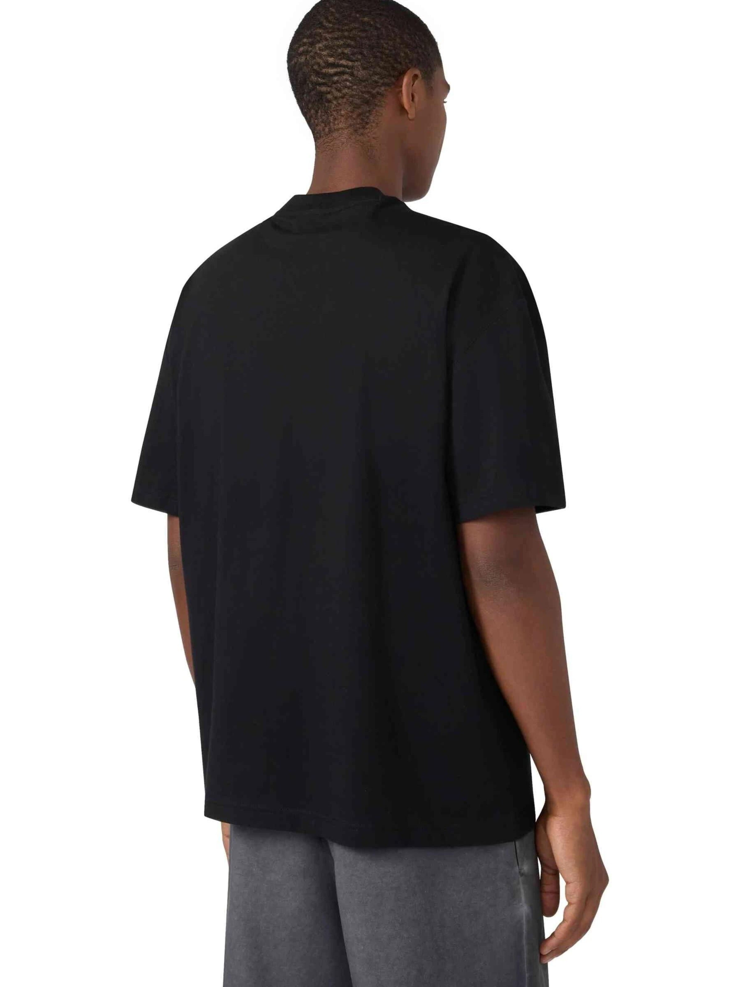 T-Shirt 'Camiseta champion negra maxi logo urban contemporary tee' Champion -DO NOT USE- en noir
