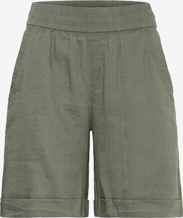 PULZ Jeans Trousers 'LUCA' in Green: front