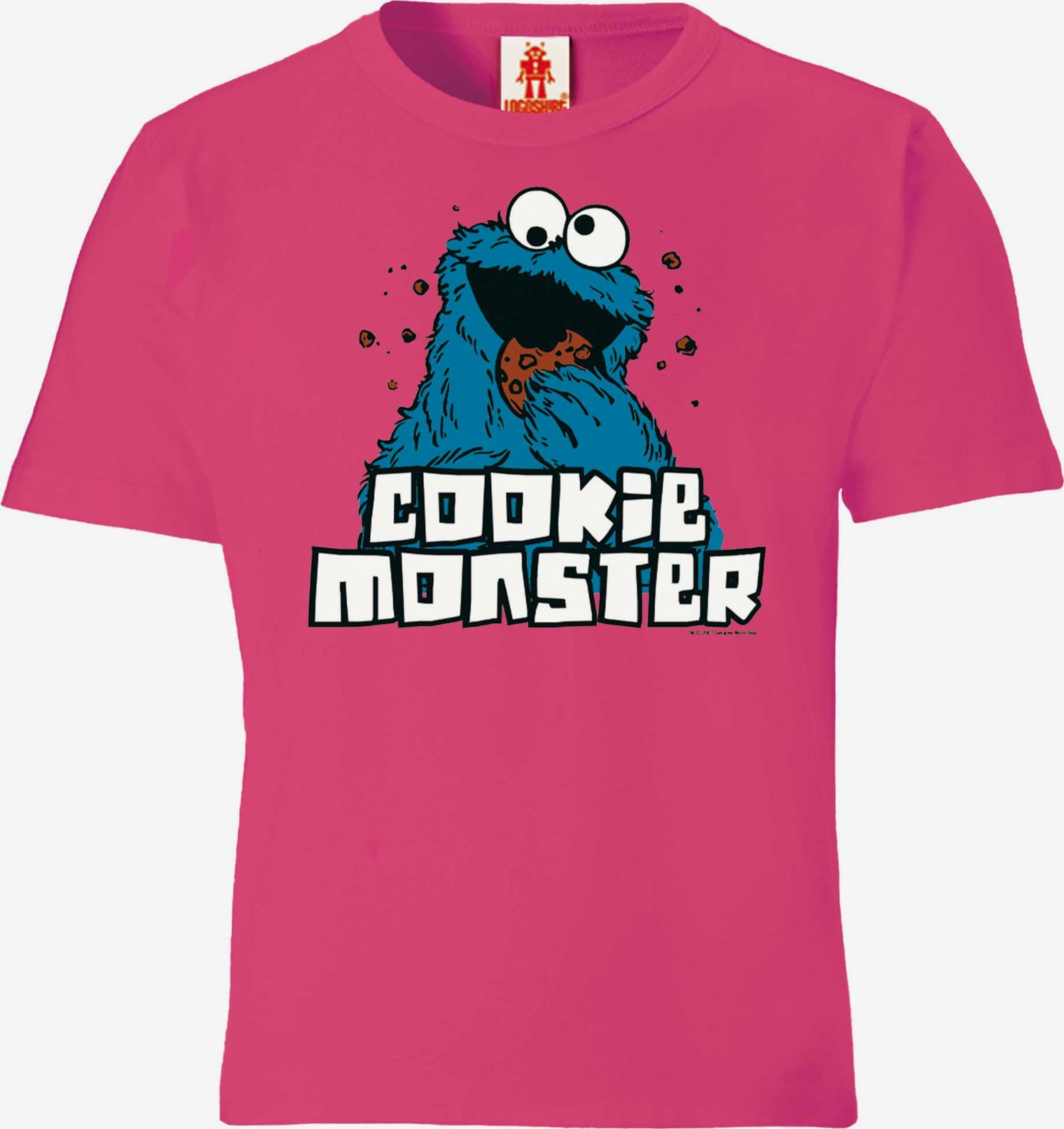 LOGOSHIRT Shirt \'Sesamstraße\' in Pink | ABOUT YOU