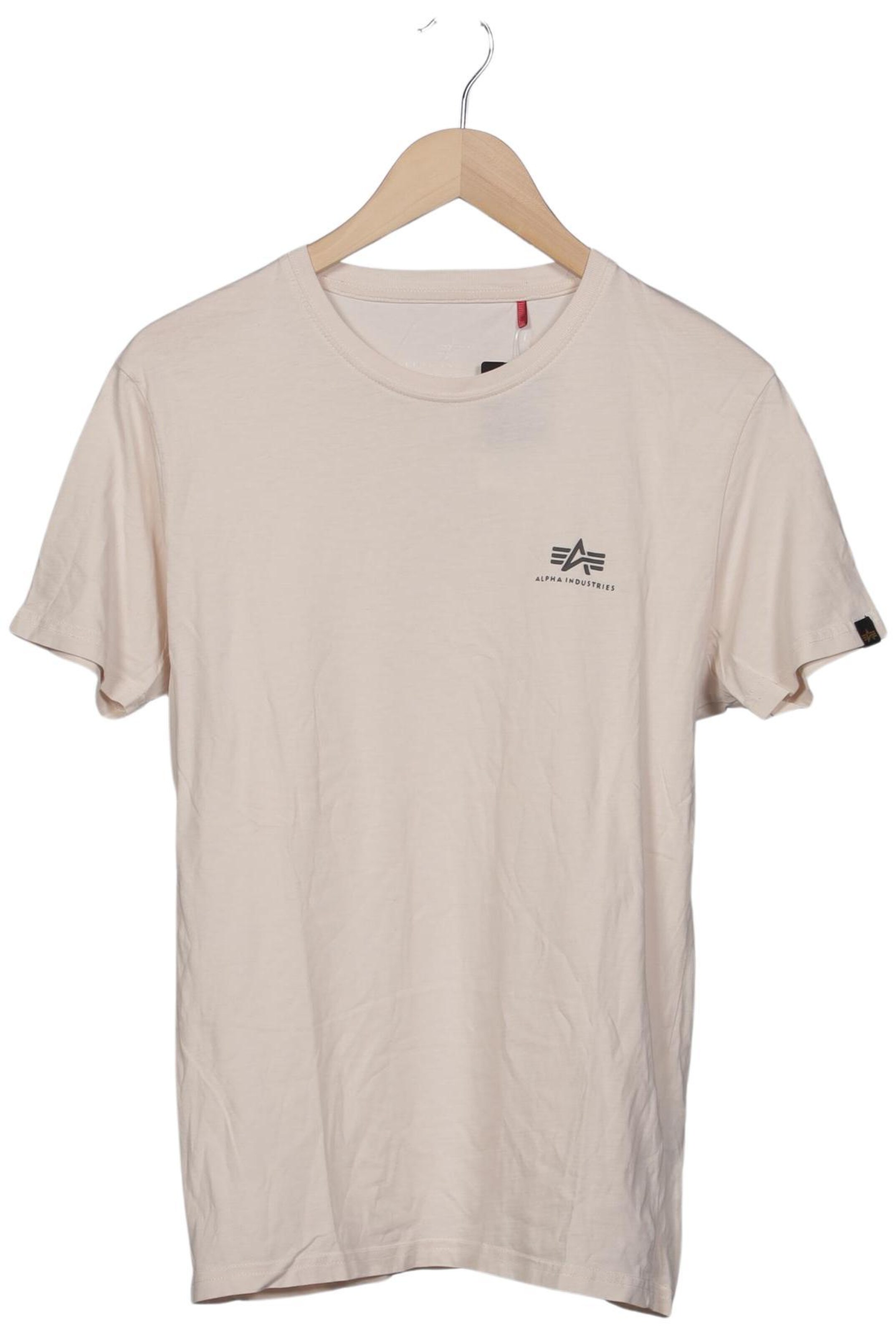 ALPHA INDUSTRIES Shirt in M in Beige: front