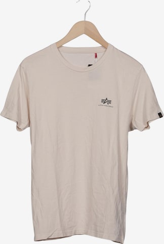 ALPHA INDUSTRIES Shirt in M in Beige: front