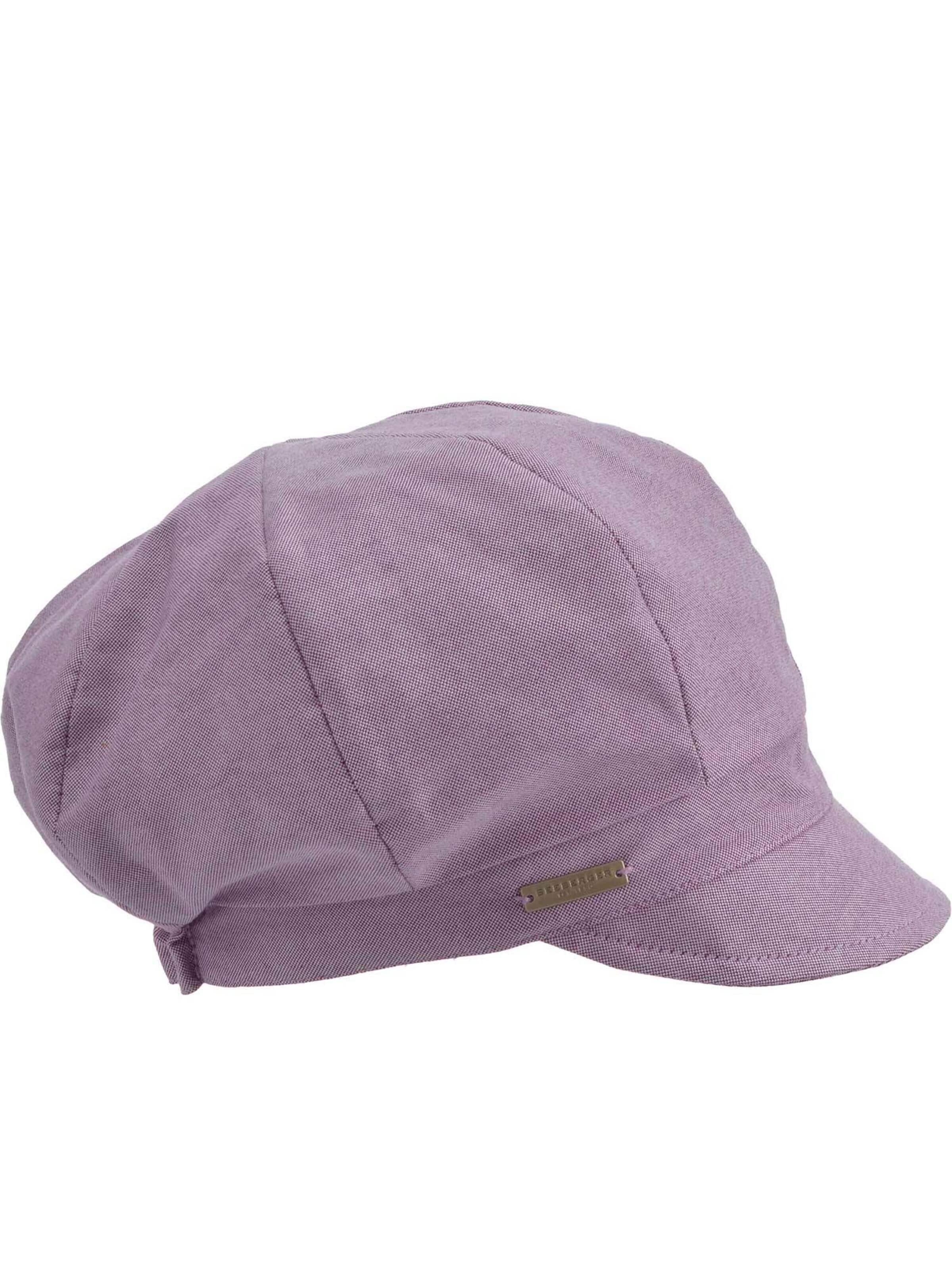 Seeberger Cap 'Cap' in Purple: front