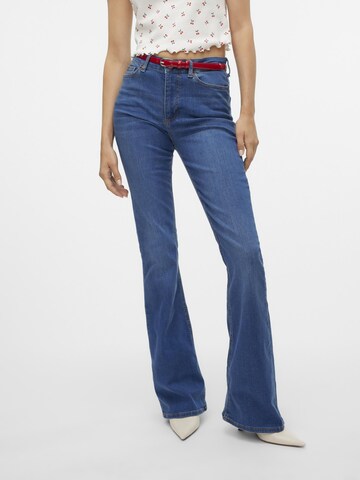VERO MODA Flared Jeans 'Siga' in Blue: front