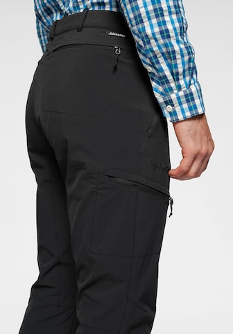 Schöffel Regular Outdoor Pants 'Koper 1' in Black