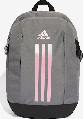 Zaino sportivo 'POWER VII' di ADIDAS PERFORMANCE in grigio: frontale