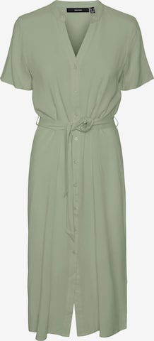 Robe-chemise 'VICA' Vero Moda Tall en vert : devant