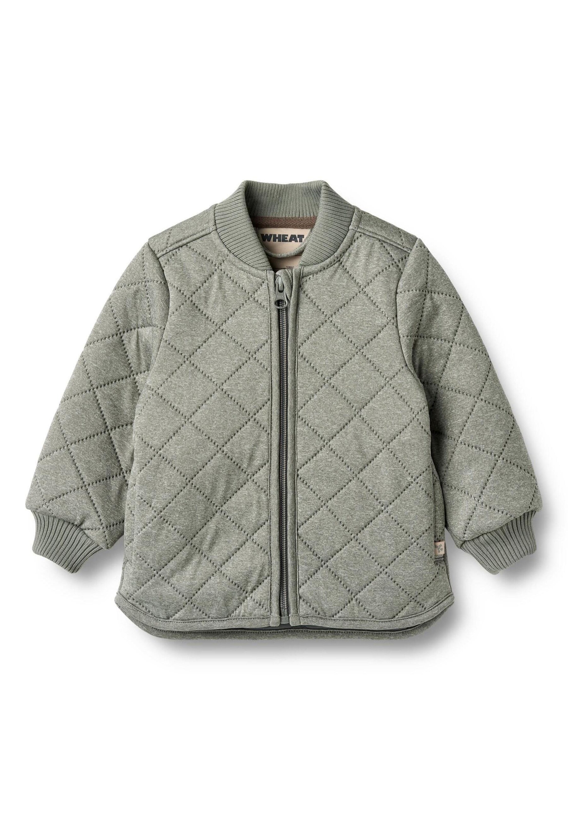 WHEAT Přechodná bunda 'Loui' – zelená: přední strana