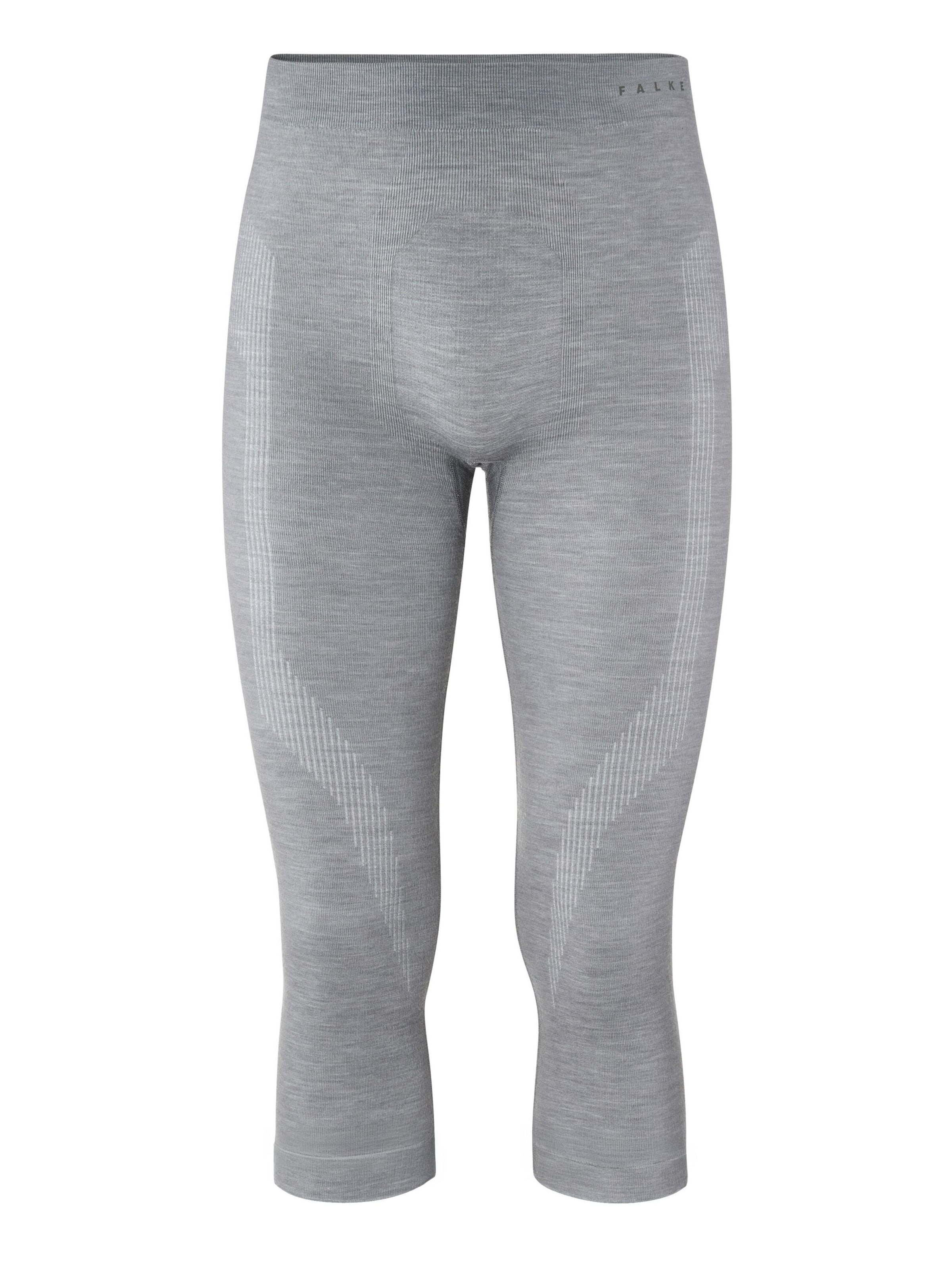 FALKE Regular Workout Pants '3/4' in Grey