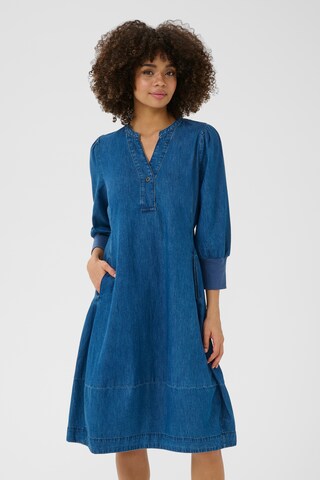 CULTURE Dress 'CUAllura' in Blue: front