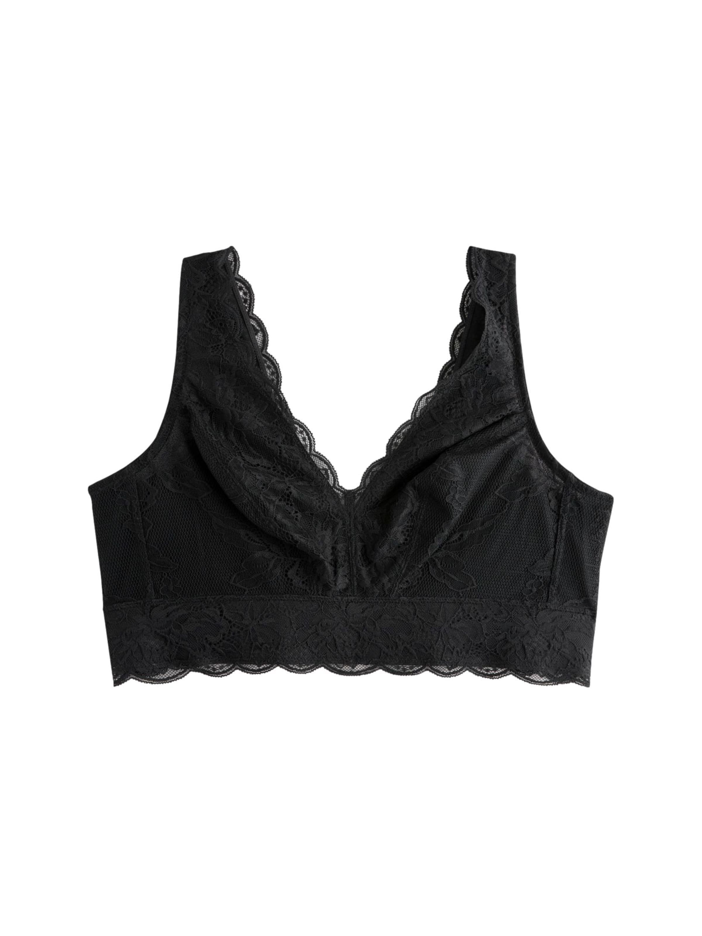 Next Μπουστάκι Σουτιέν σε μαύρο: μπροστά