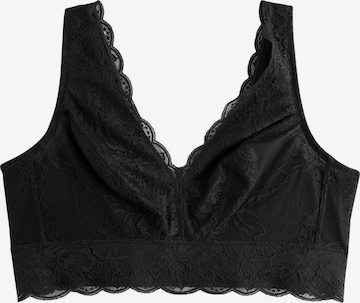 NextBustier Grudnjak - crna boja: prednji dio