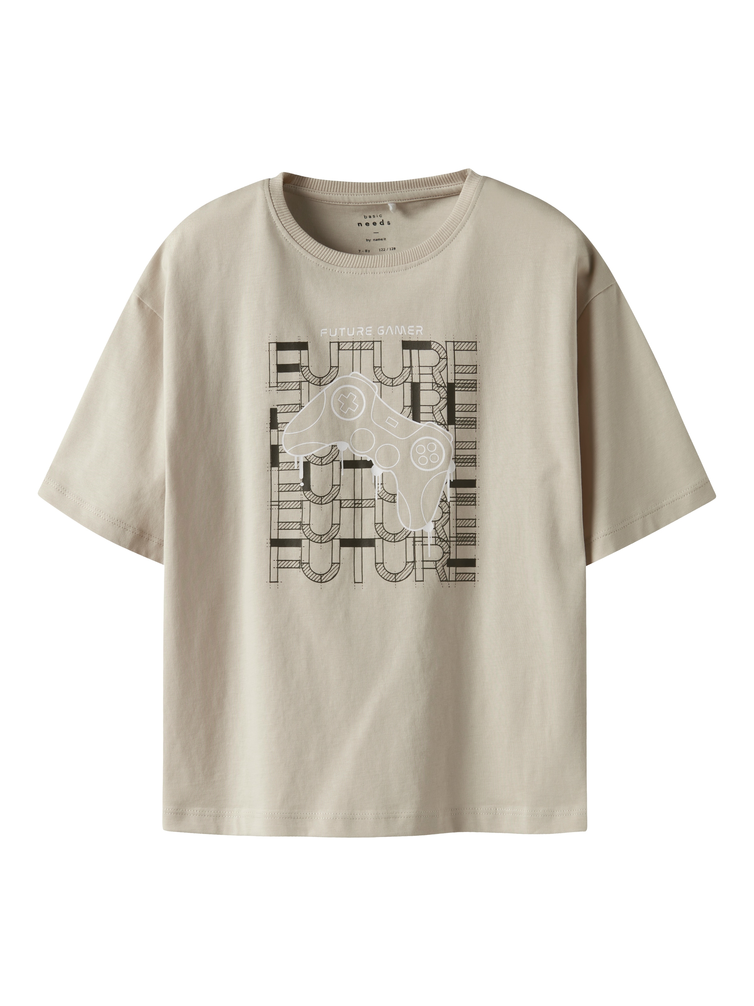 NAME IT Shirt 'NKMVICTOR' in Beige: front