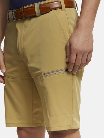 MEYER Slimfit Hose 'B-Arran' in Braun