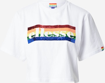 ELLESSE - Camiseta 'Unicorn' en blanco: frente