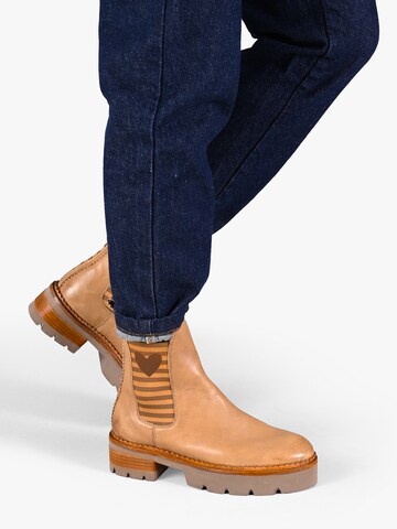 Chelsea Boots 'Nicky' Crickit en marron