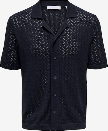 Only & Sons Shirt 'ONSSANTO' in Blau: Vorderseite