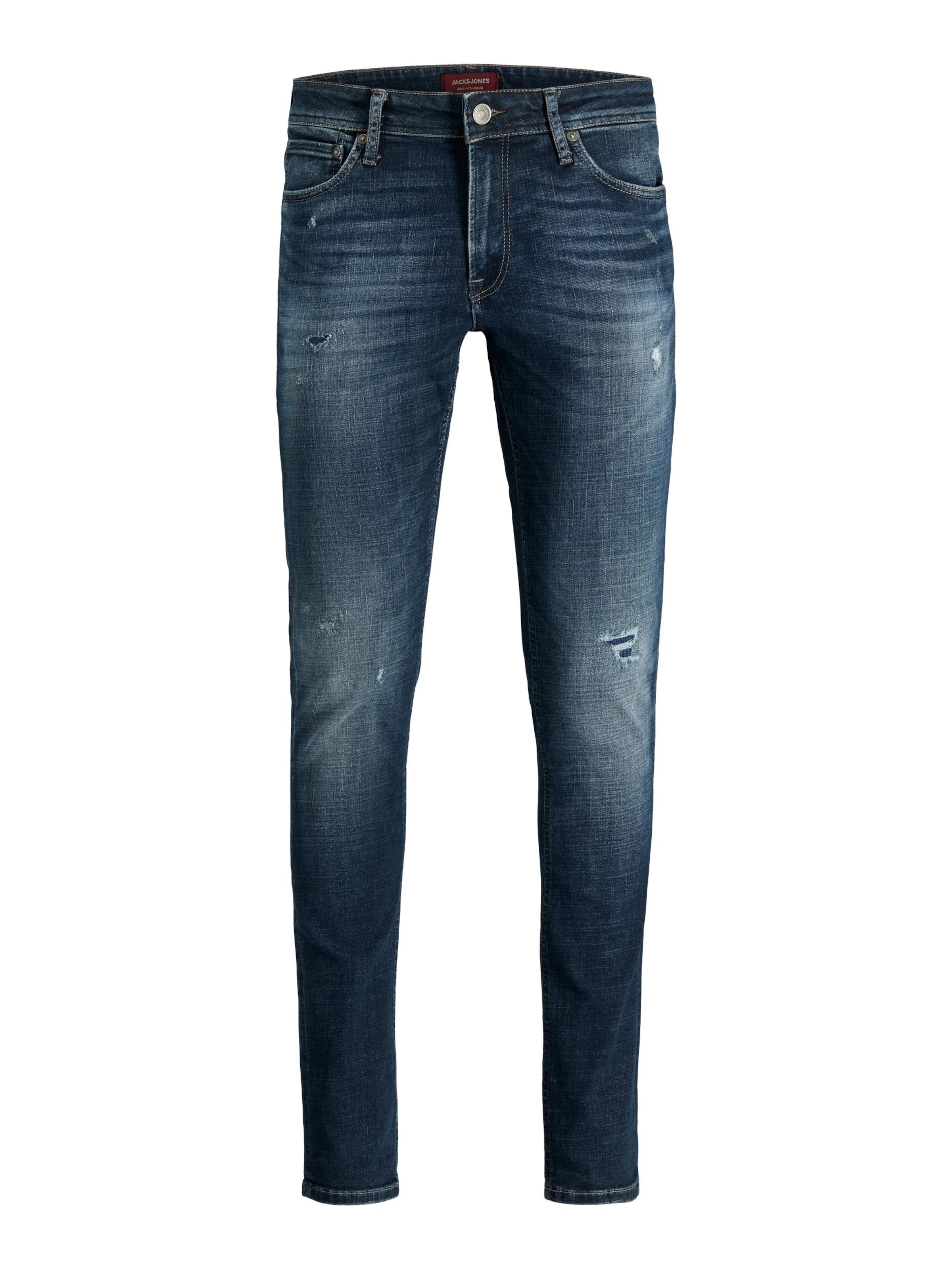 JACK & JONES Skinny Farmer 'Liam' - kék: elől