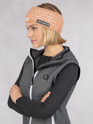 GIESSWEIN Athletic Headband 'Adelboden' in Orange