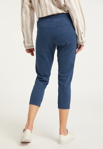 Coupe slim Pantalon DreiMaster Vintage en bleu