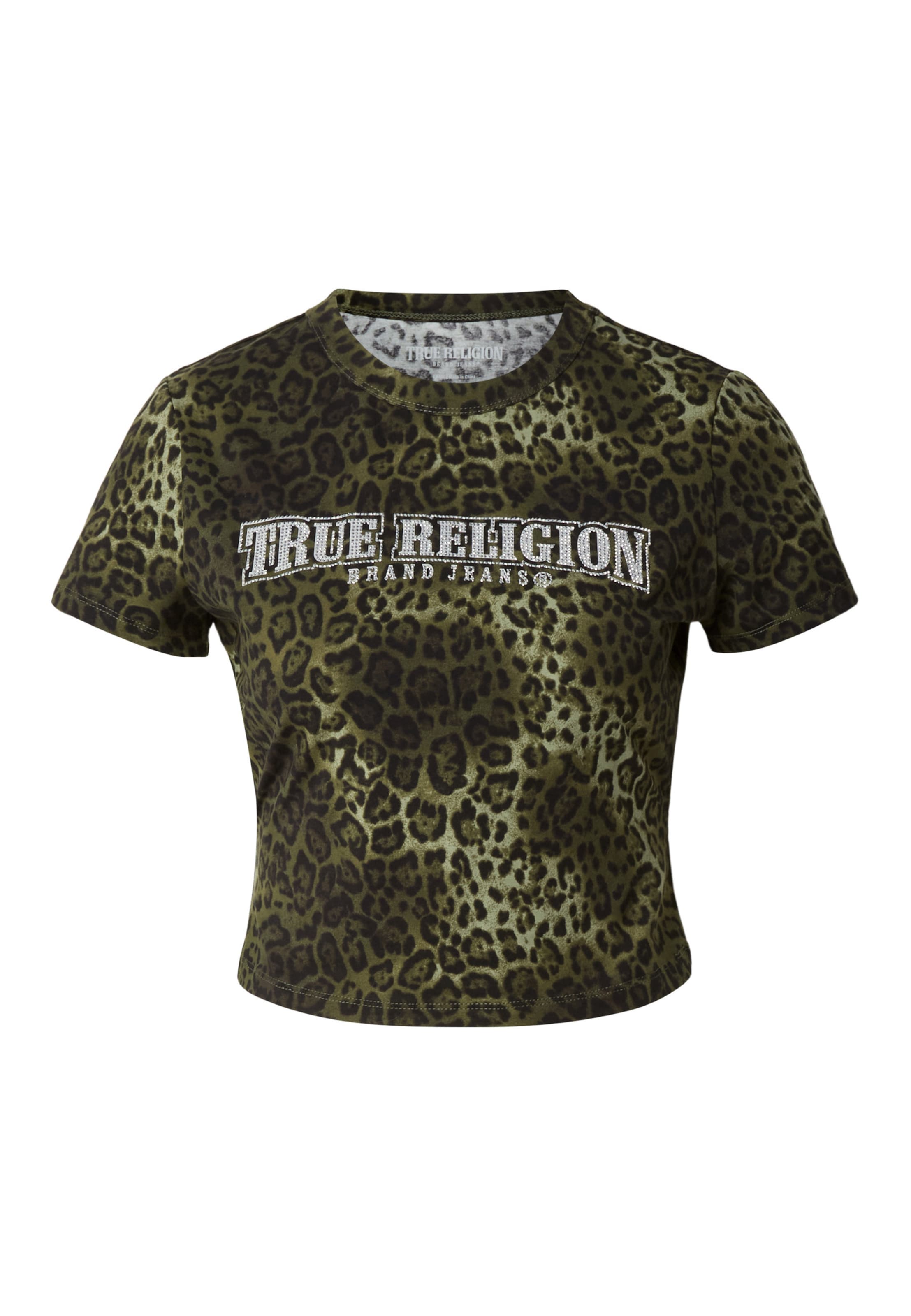 Maglietta di True Religion in verde: frontale