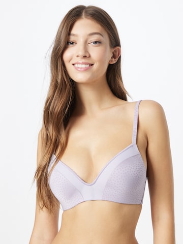 ESPRIT - Clásico Sujetador en lila: frente