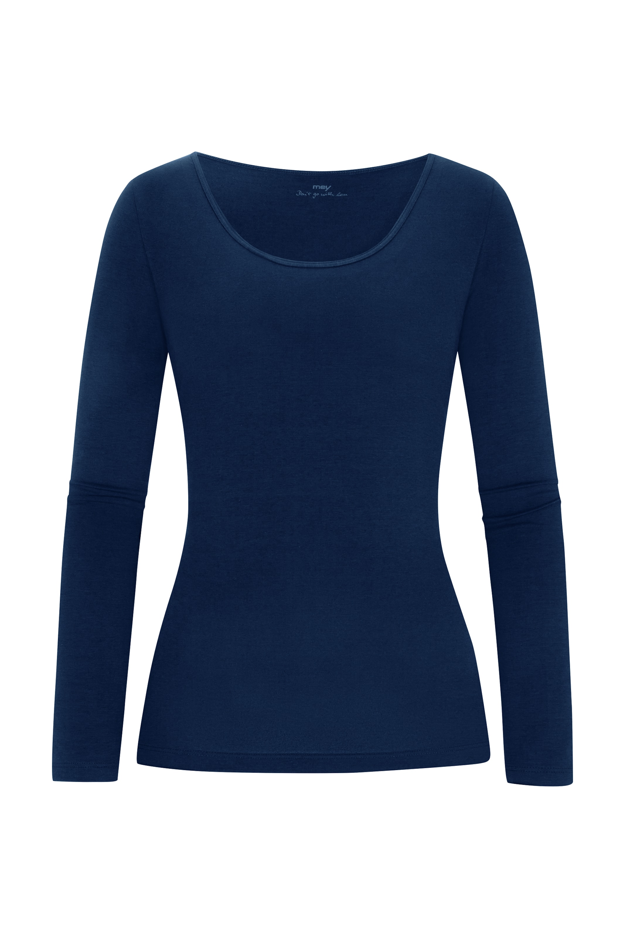 Mey Schlafshirt in Blau: Vorderseite