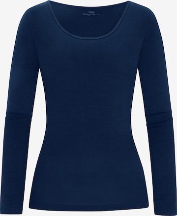 Mey Slaapshirt in Blauw: voorkant