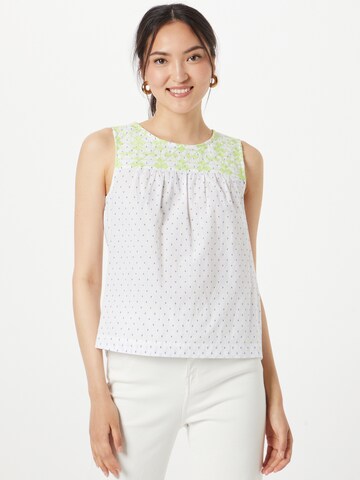 WHITE STUFF - Top 'Georgie' em branco: frente