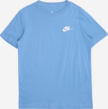 Nike Sportswear Shirt 'FUTURA' in Blue: front