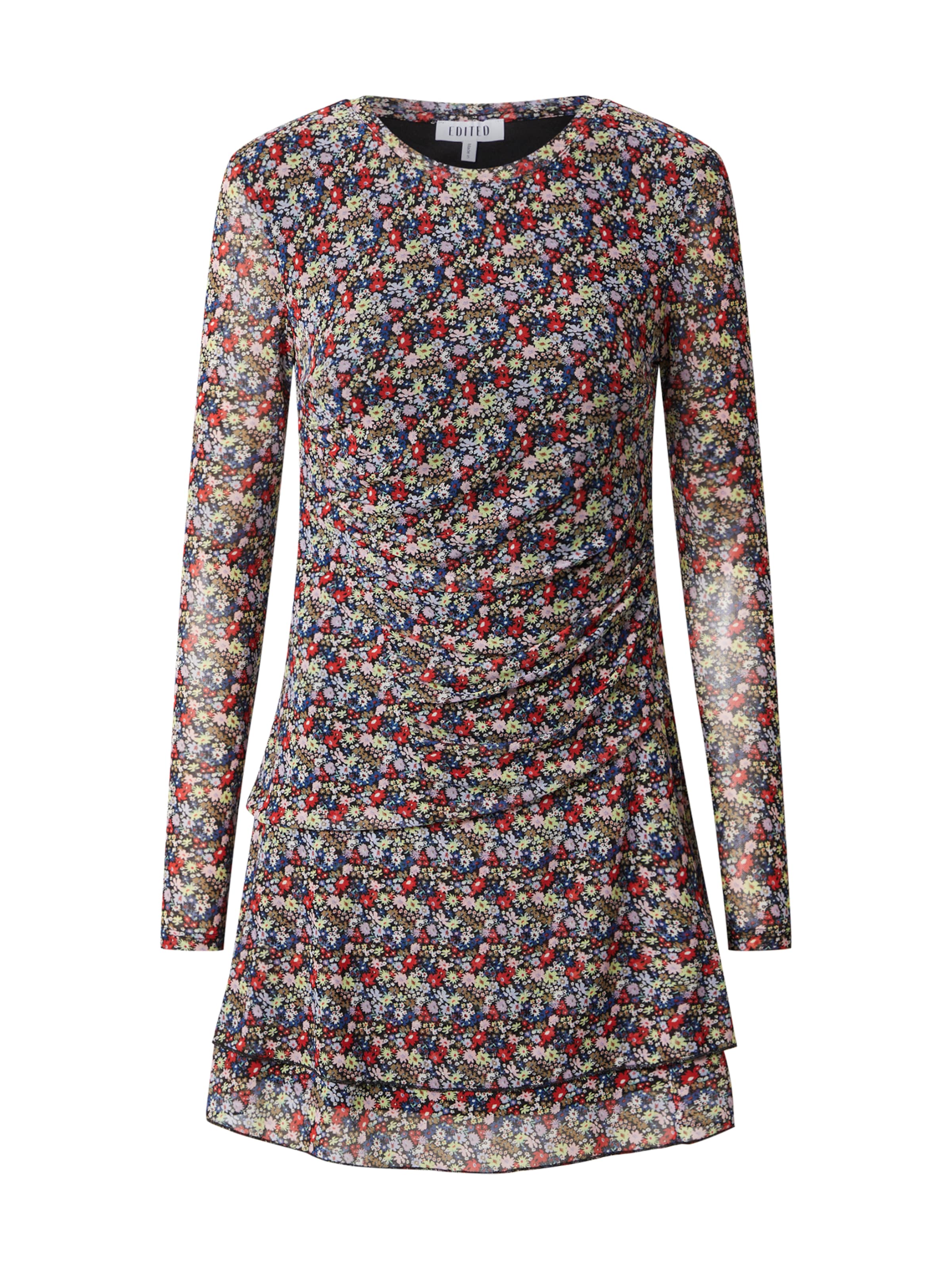 EDITED Šaty 'Tula' - Zmiešané farby: predná strana