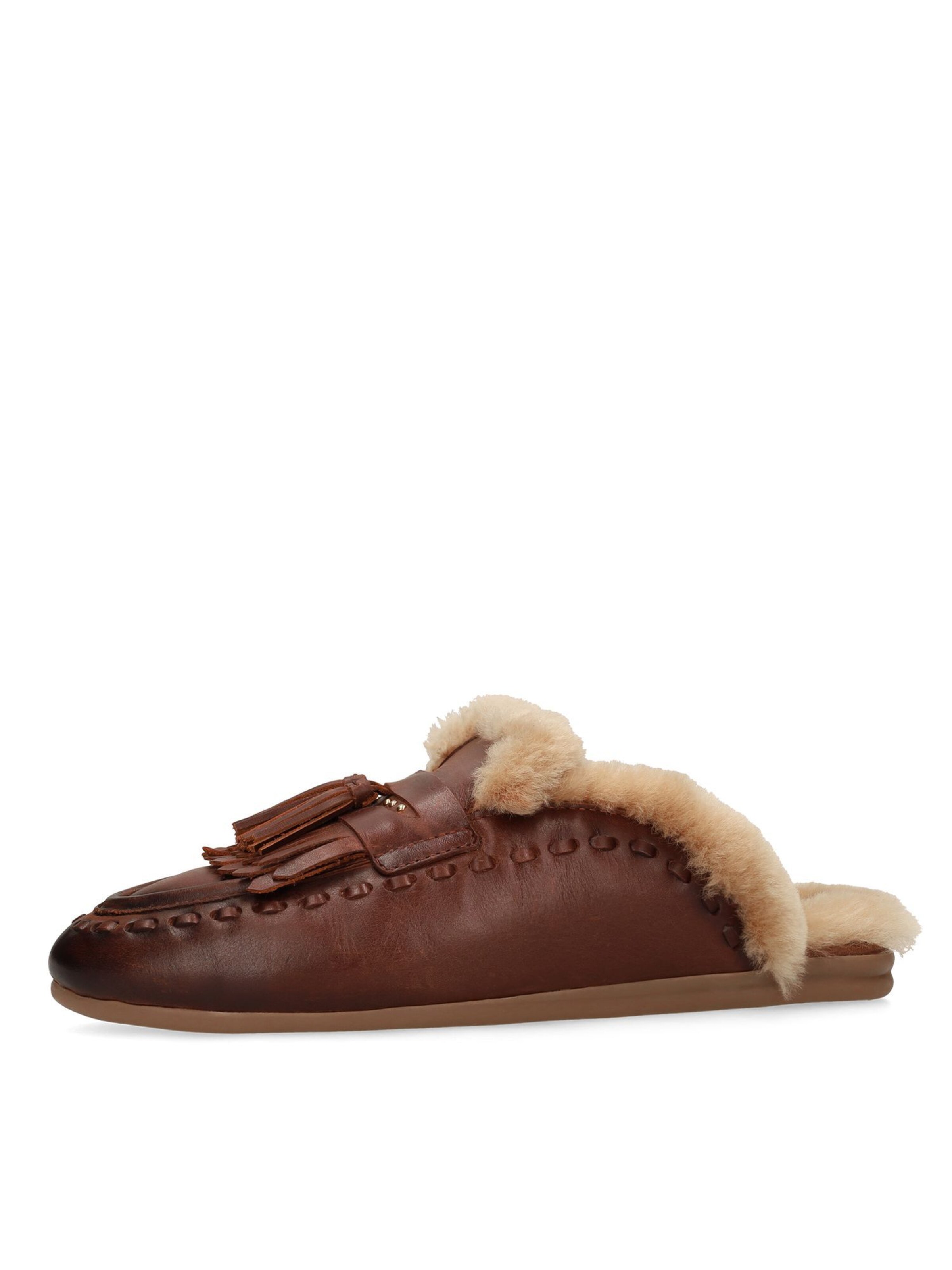 MANFIELD Sabots en 36 en marron, Vue avec produit