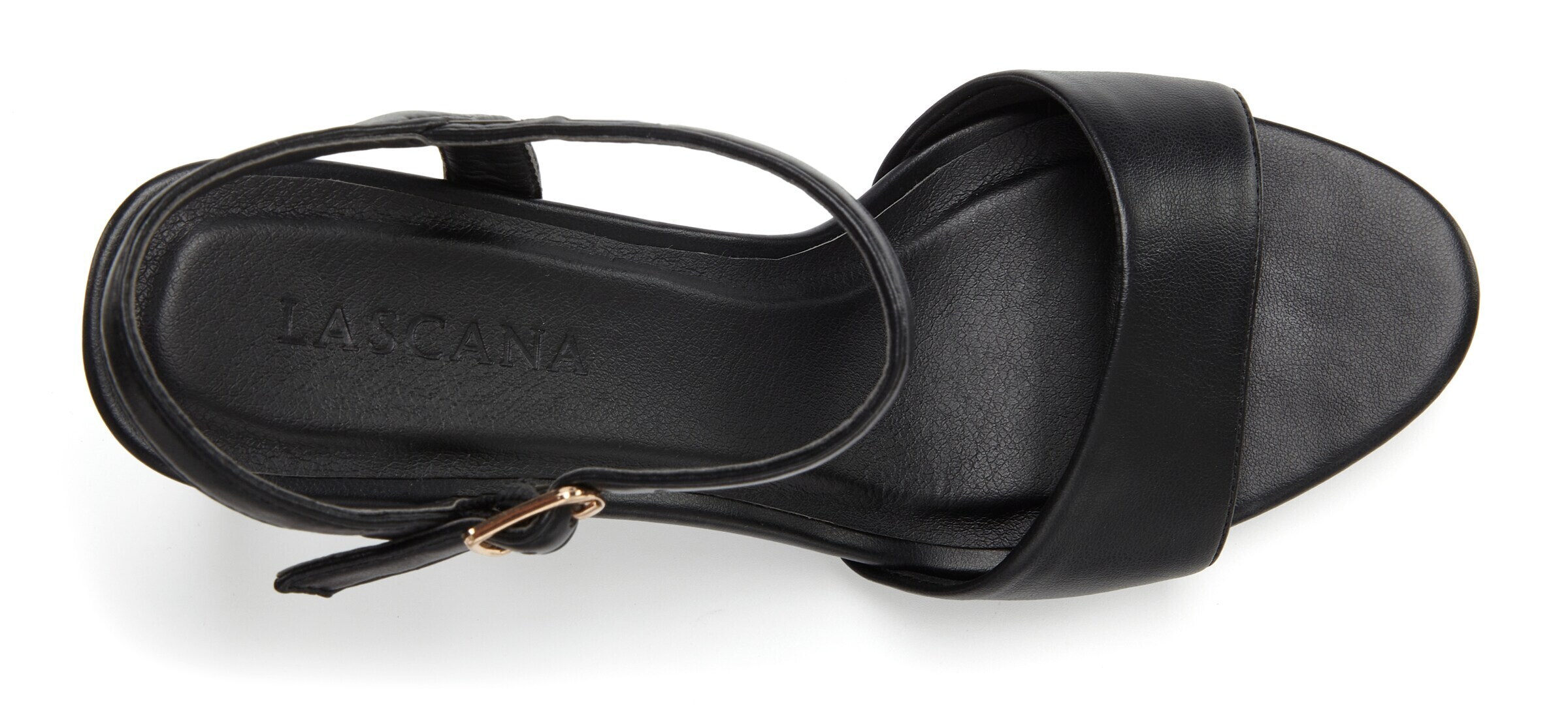 LASCANA Sandals in Black