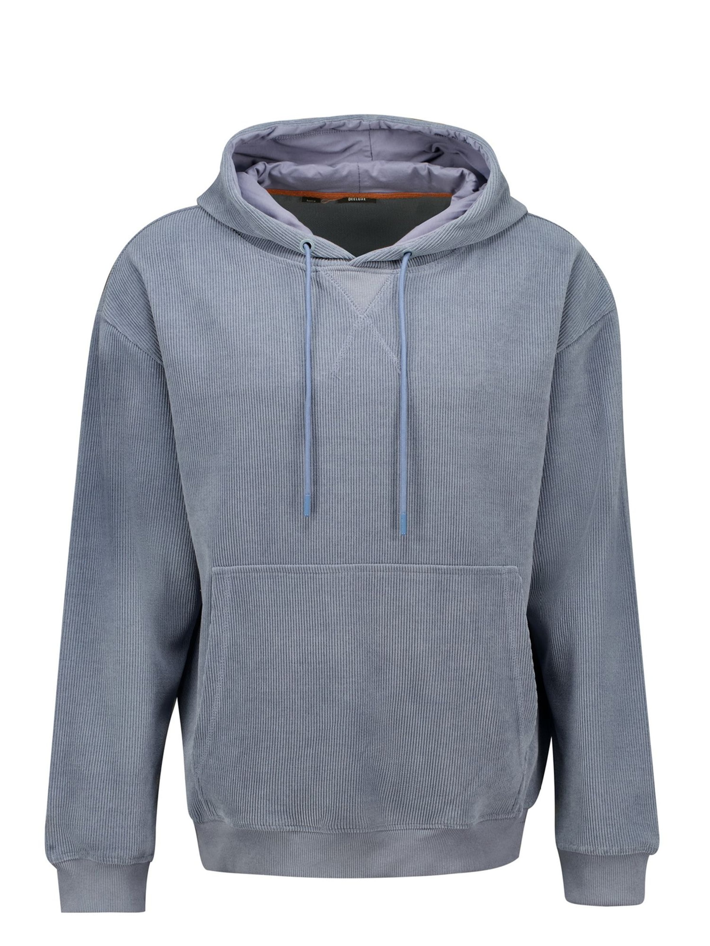 Deeluxe Sweatshirt in Blauw: voorkant